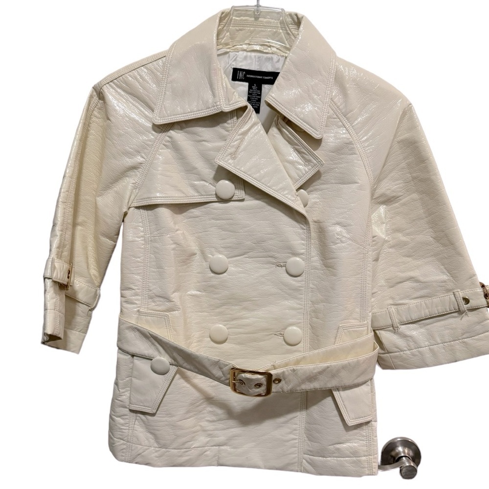 I.N.C - International Concepts - Jacket / Coat - off white - Rain Coat - Size S